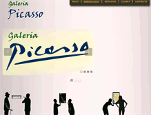 Tablet Screenshot of galeriapicasso.com